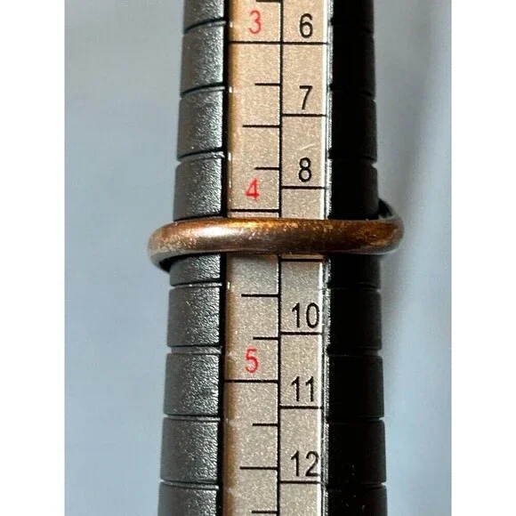 Vintage Native American Silver Ring Size 4 - Picture 4 of 5